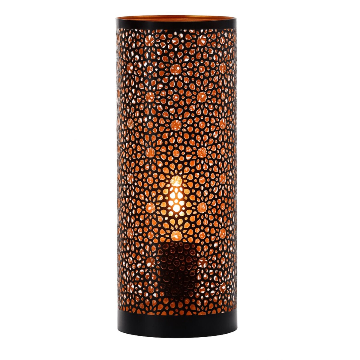 Lampe de table Naziha 30 x 13 cm noir et box