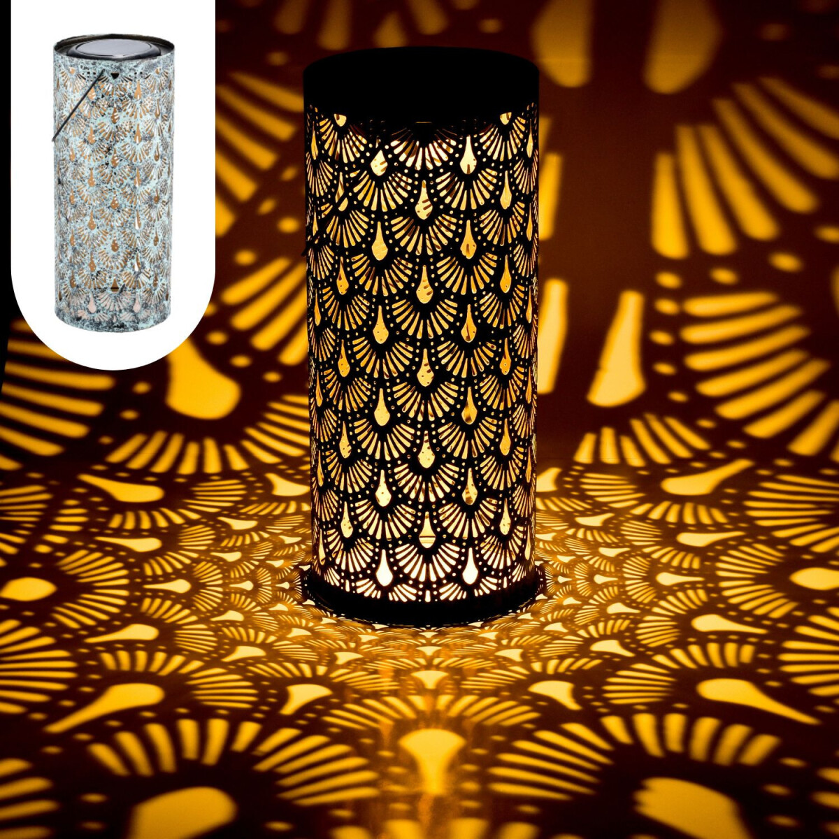 Lanterne solaire orientale, lanterne dex box