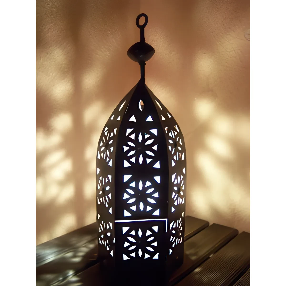 Lanterne marocaine Sliman Rost 30 cm box