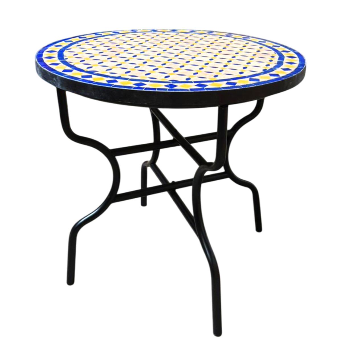 Table en mosaïque marocaine Giralda box