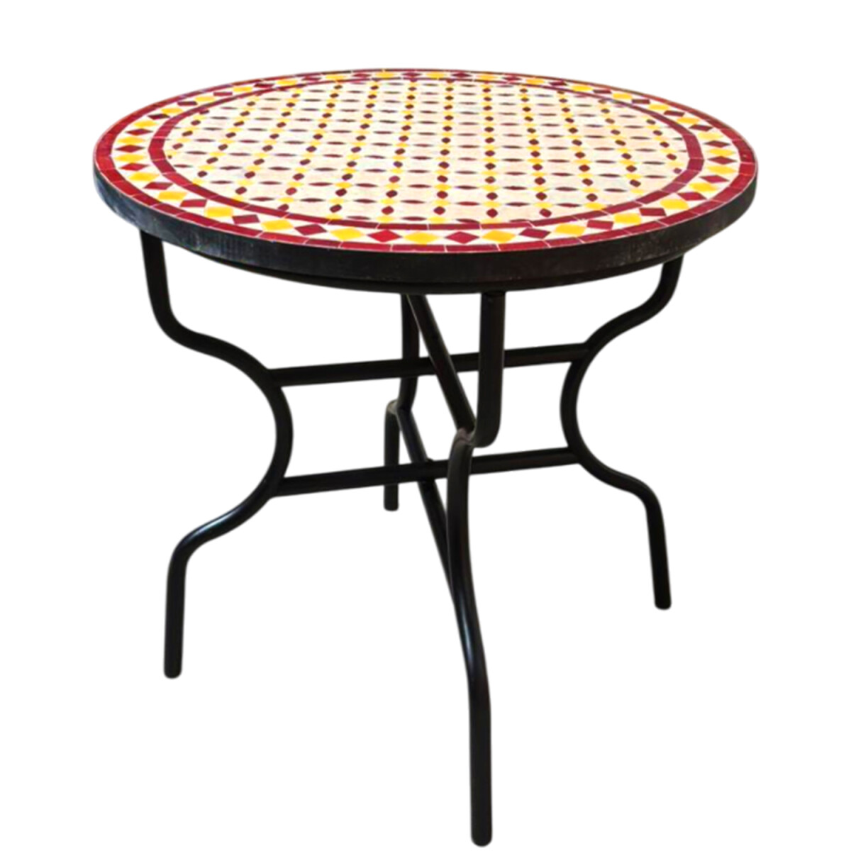 Table en mosaïque marocaine Giralda box