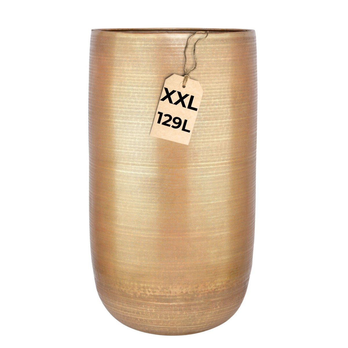 Pot de fleurs Camiel doré 81 cm - box