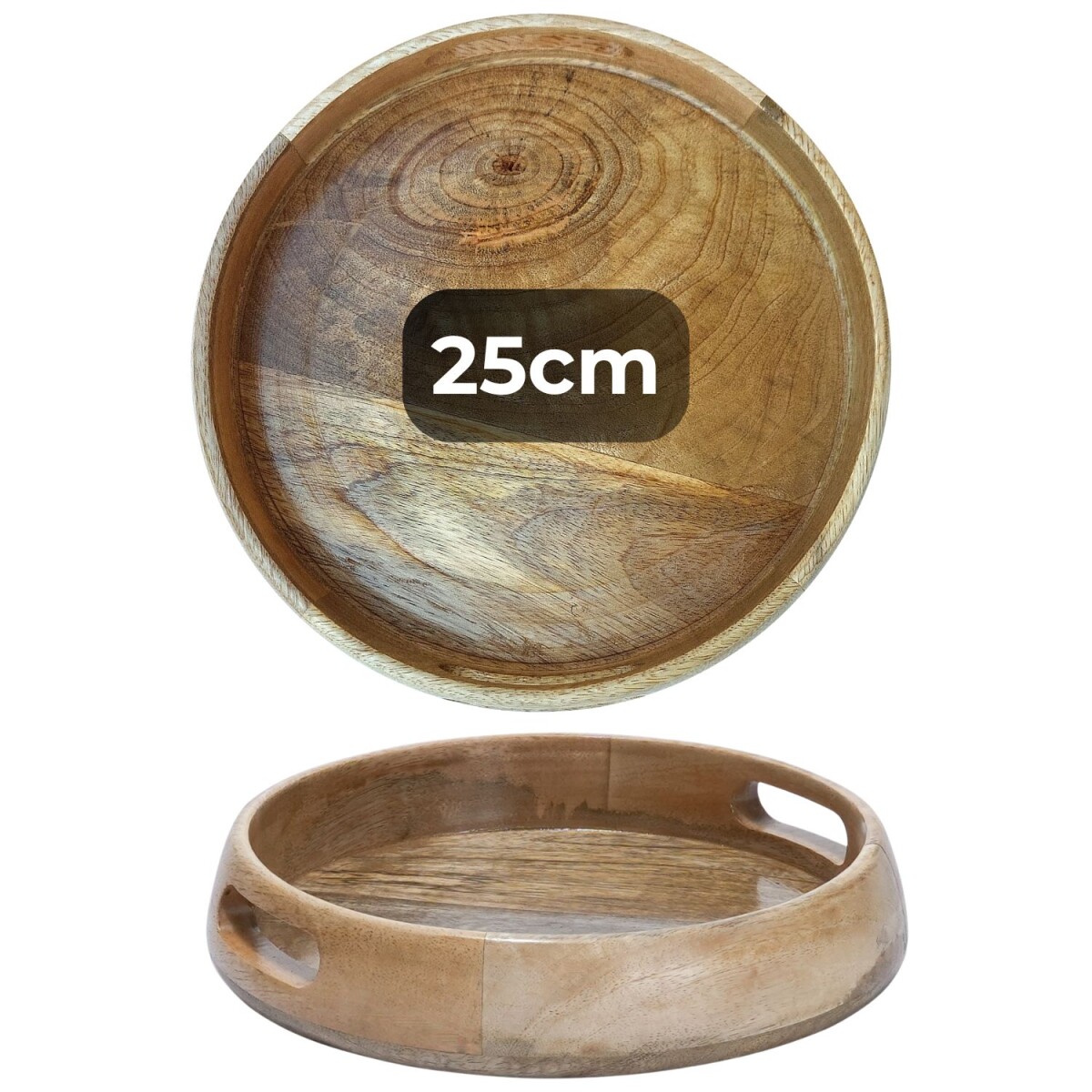 Plateau Kahaya | 25 x 6 cm Plateau rond  box