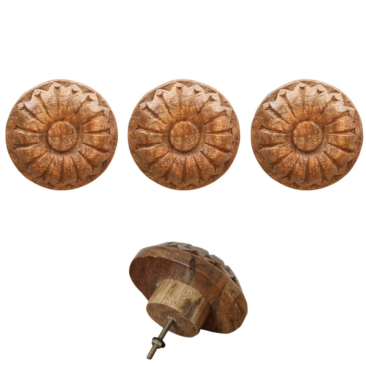 Lot de 3 poignées de meuble boh&e box