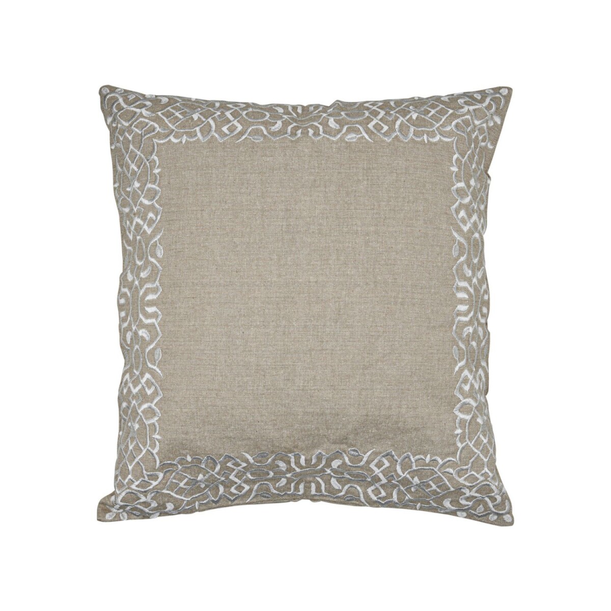 Housse de coussin faite main Frisia Blan box