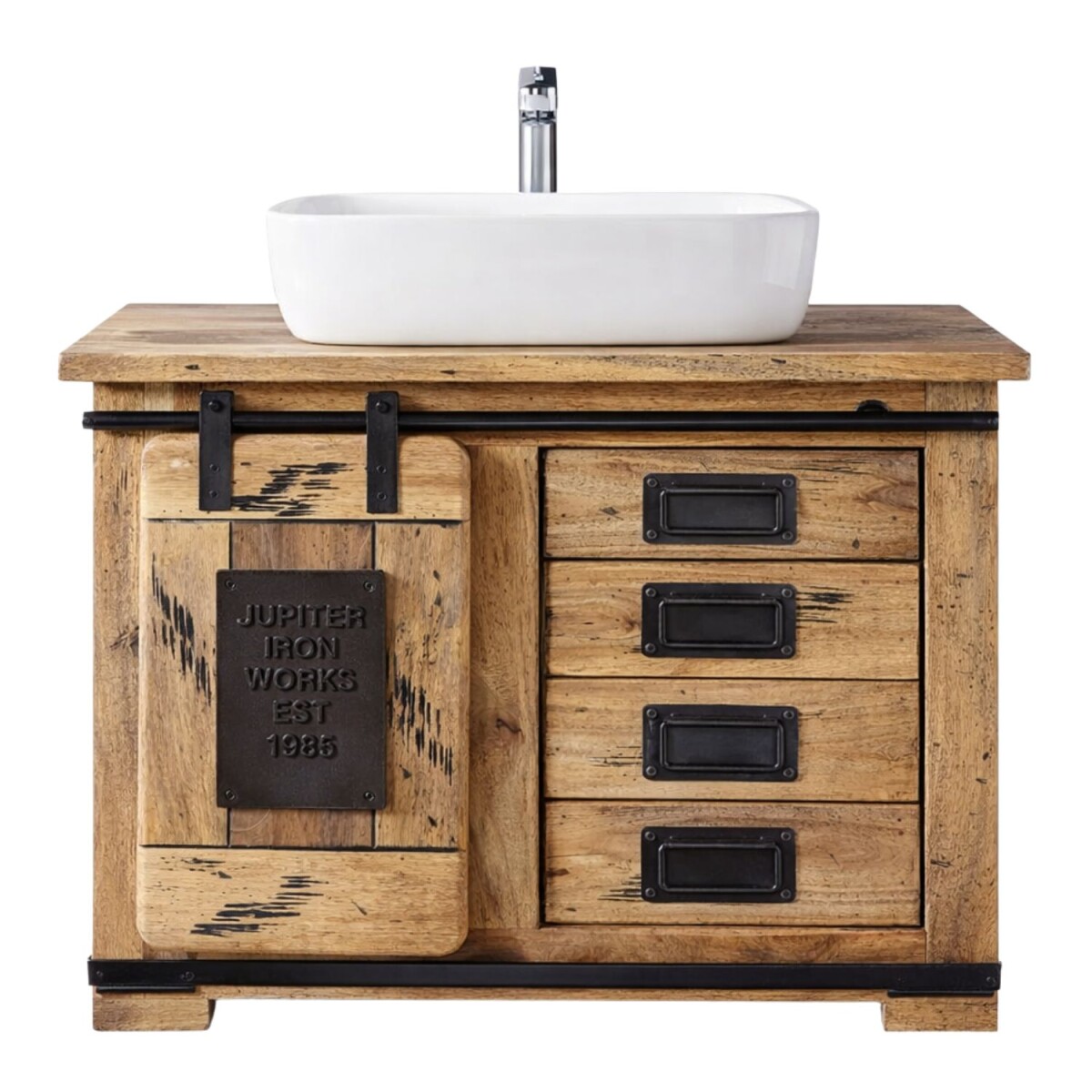 Meuble sous-vasque EFGH Industrial Vinta box