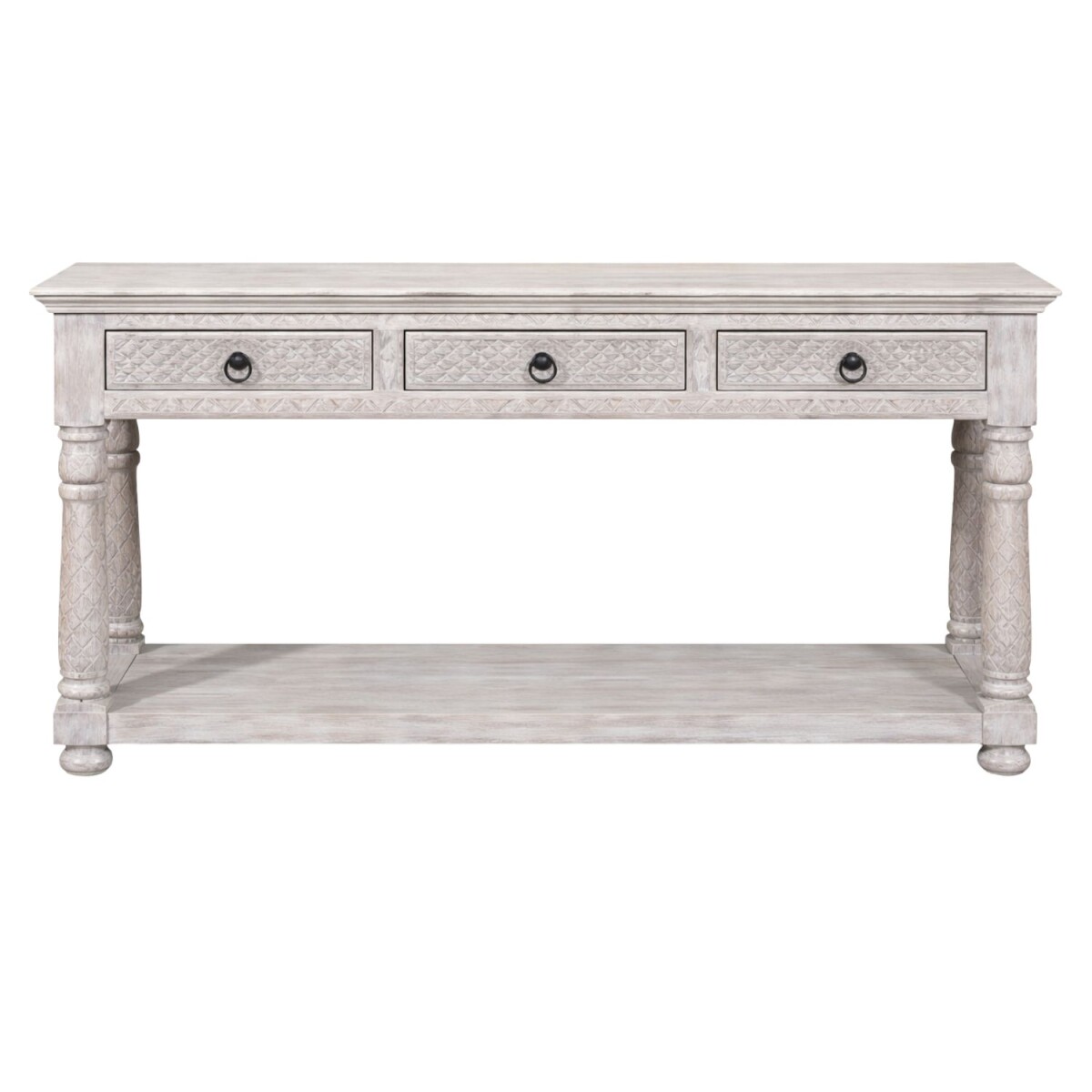 Buffet Rojana 150 cm en bois massif, sty box