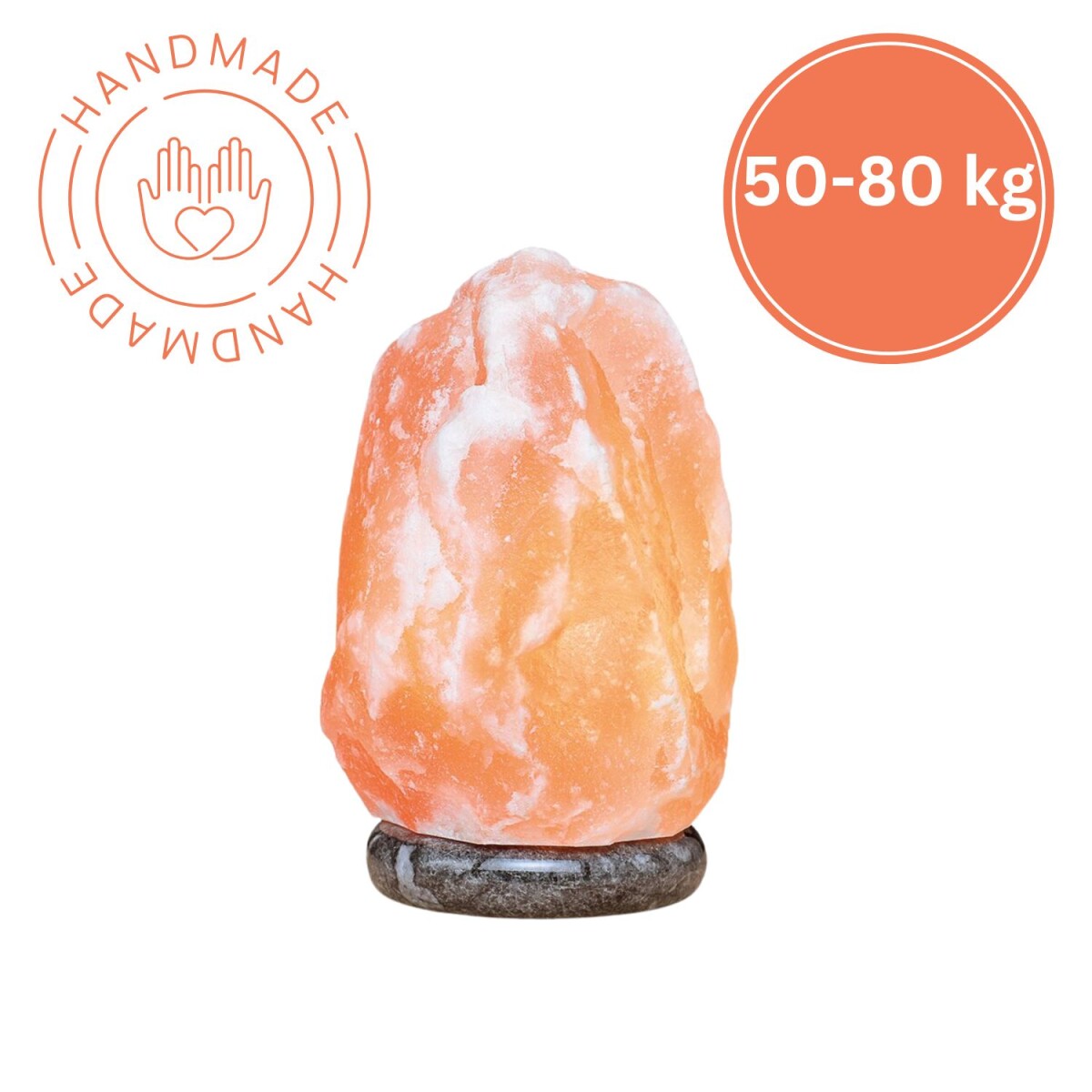 Cristal de sel lumineux ROCK 50-80 kg - Cristal de sel lumin