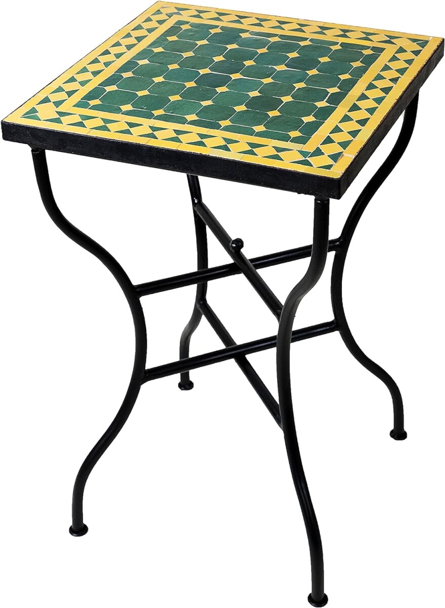 Table en mosaïque marocaine Marrake box