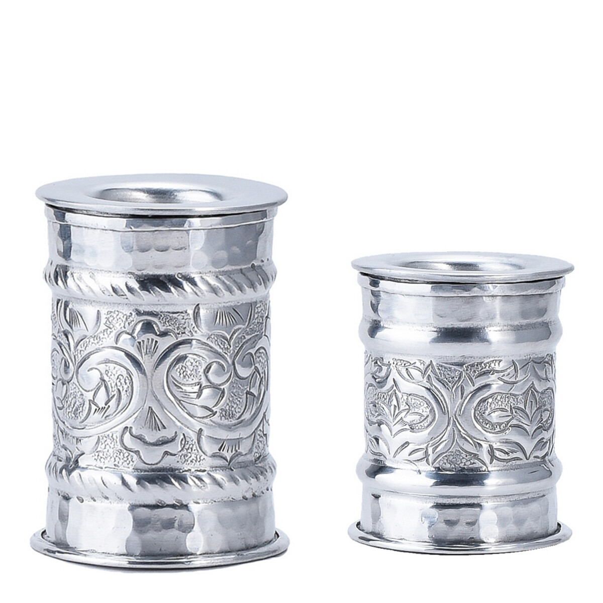 Lot de 2 bougeoirs orientaux, déc box