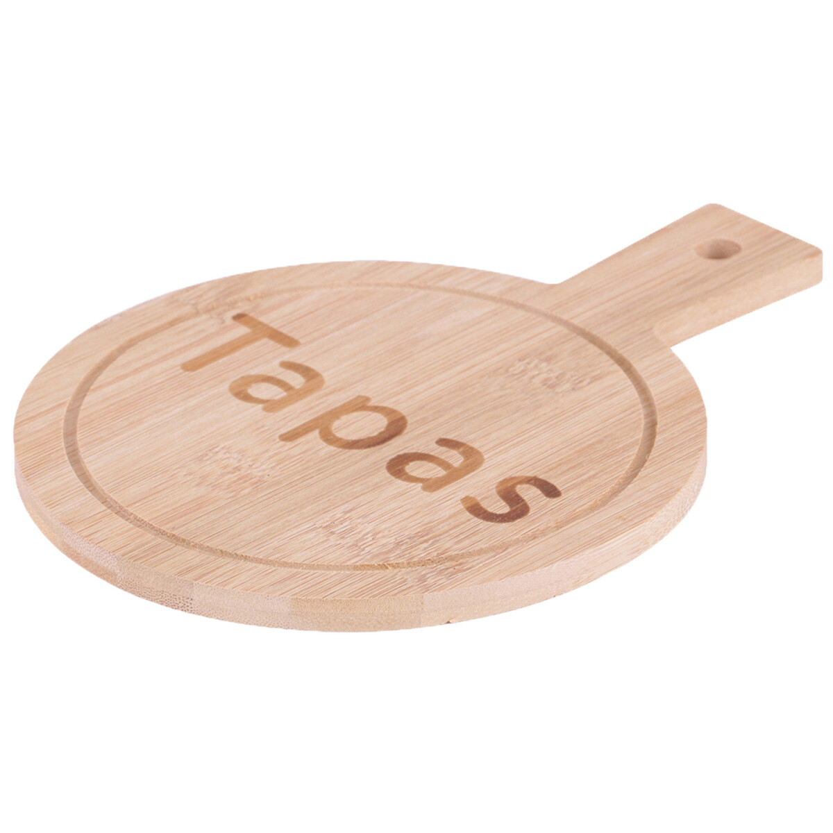 Plateau à tapas en bambou pour le box