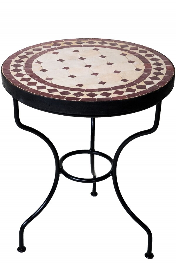 Table en mosaïque Marrakech Beige B box