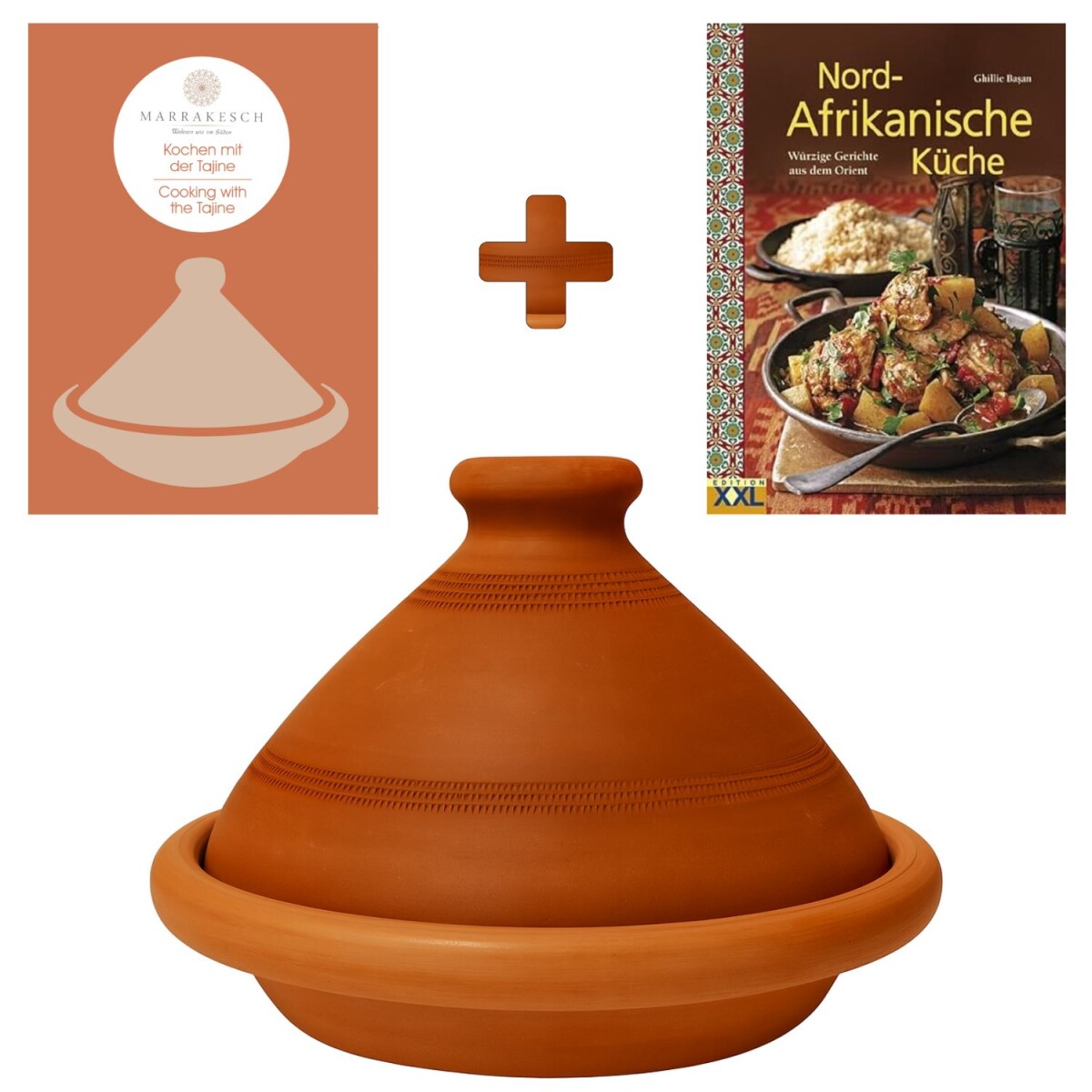 Lot de 2 : tajine touareg Ø 30 cm box