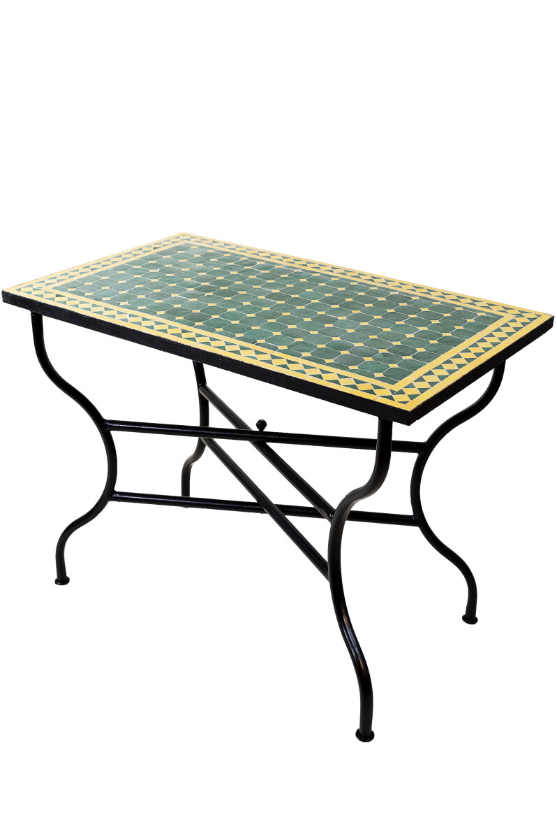 Table en mosaïque marocaine Marrake box