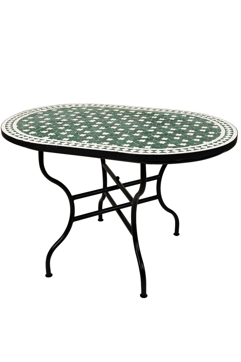 Table en mosaïque marocaine Estrell box