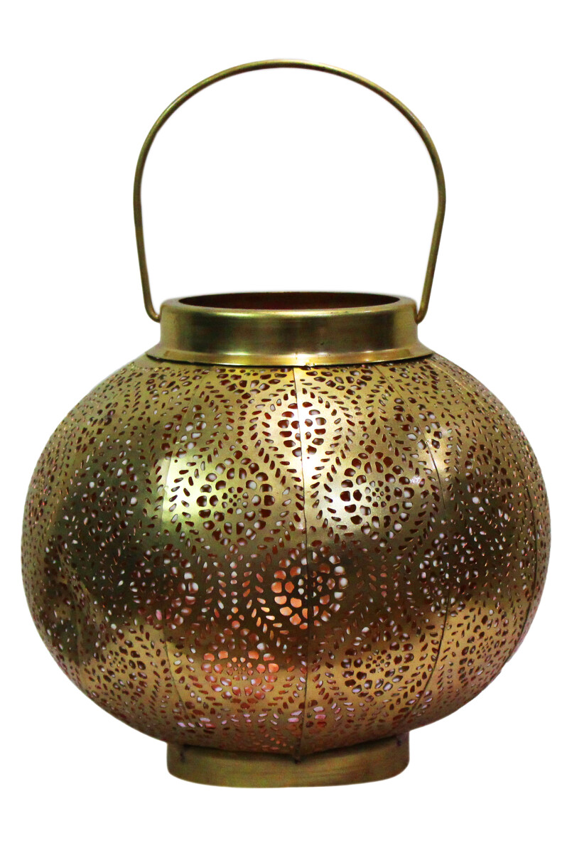 Lanterne orientale indienne Bahadir Gold box