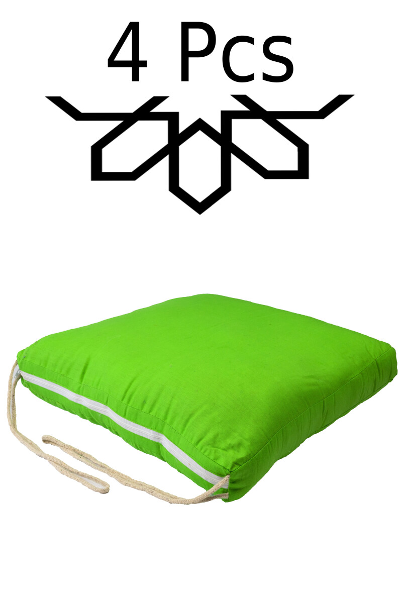 Lot de 4 coussins de chaise...