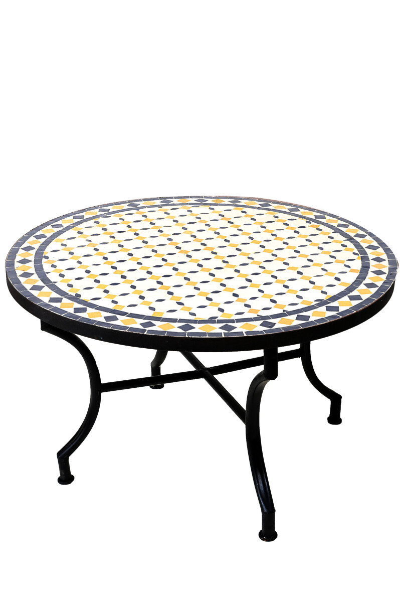 Table en mosaïque marocaine Giralda box