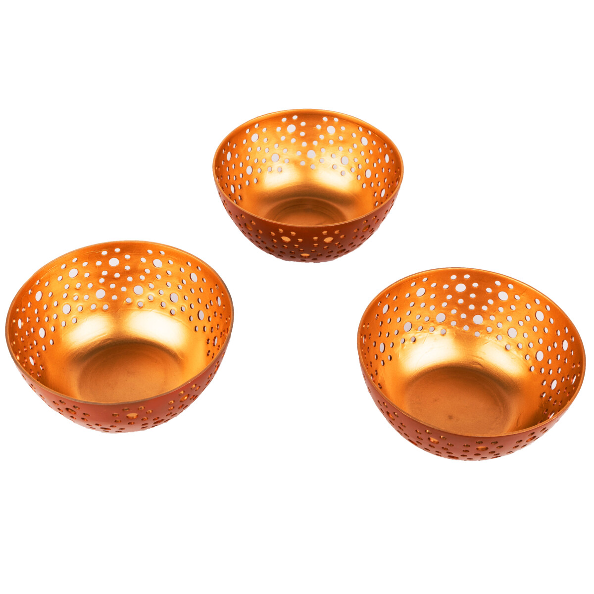 Lot de 3 photophores orientaux pour boug box