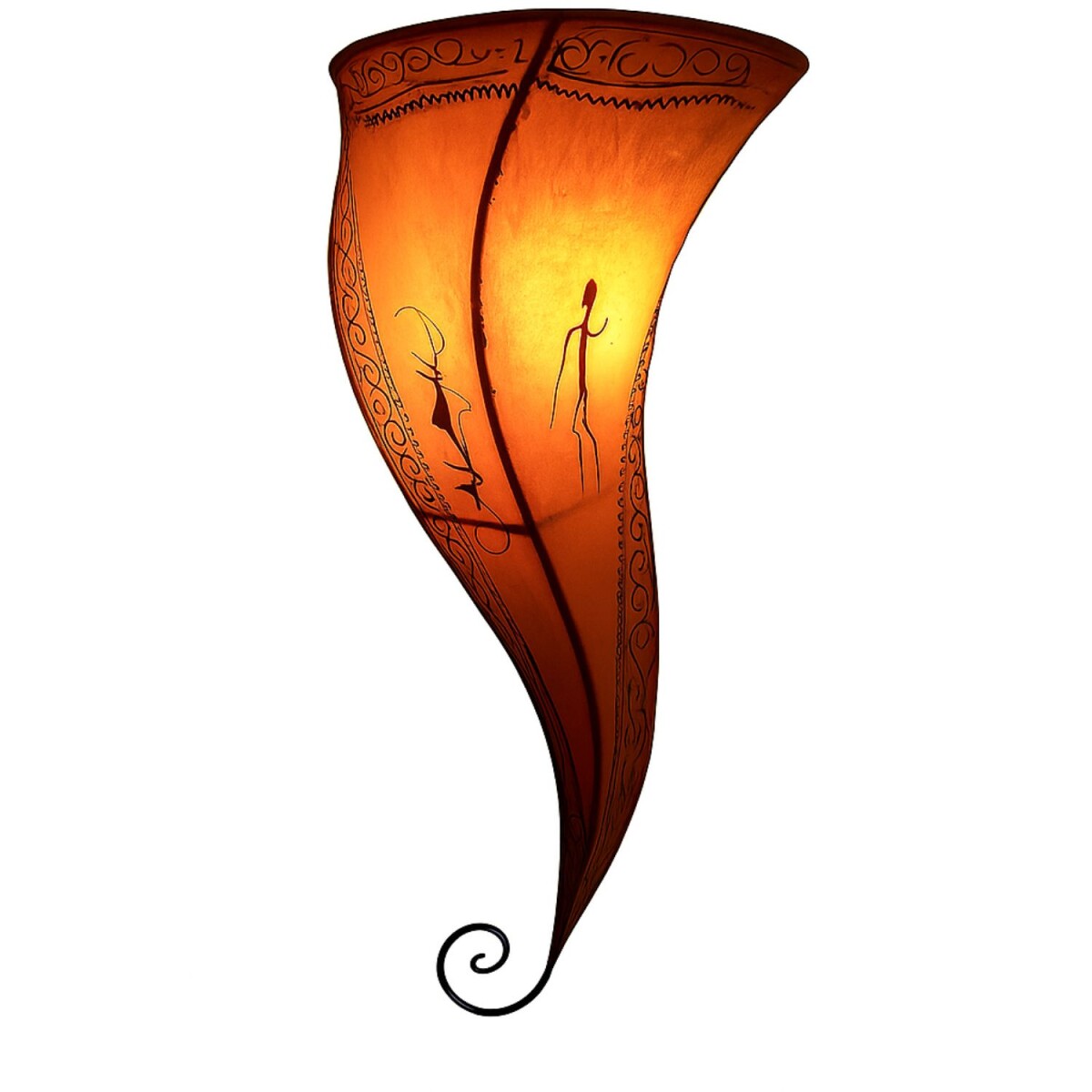 Applique murale Suma Orange | Lampe boh& box